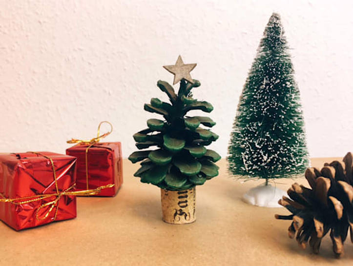 Decoração de Natal com Pinhas e Rolhas de Vinho (Tutorial Completo) | homify