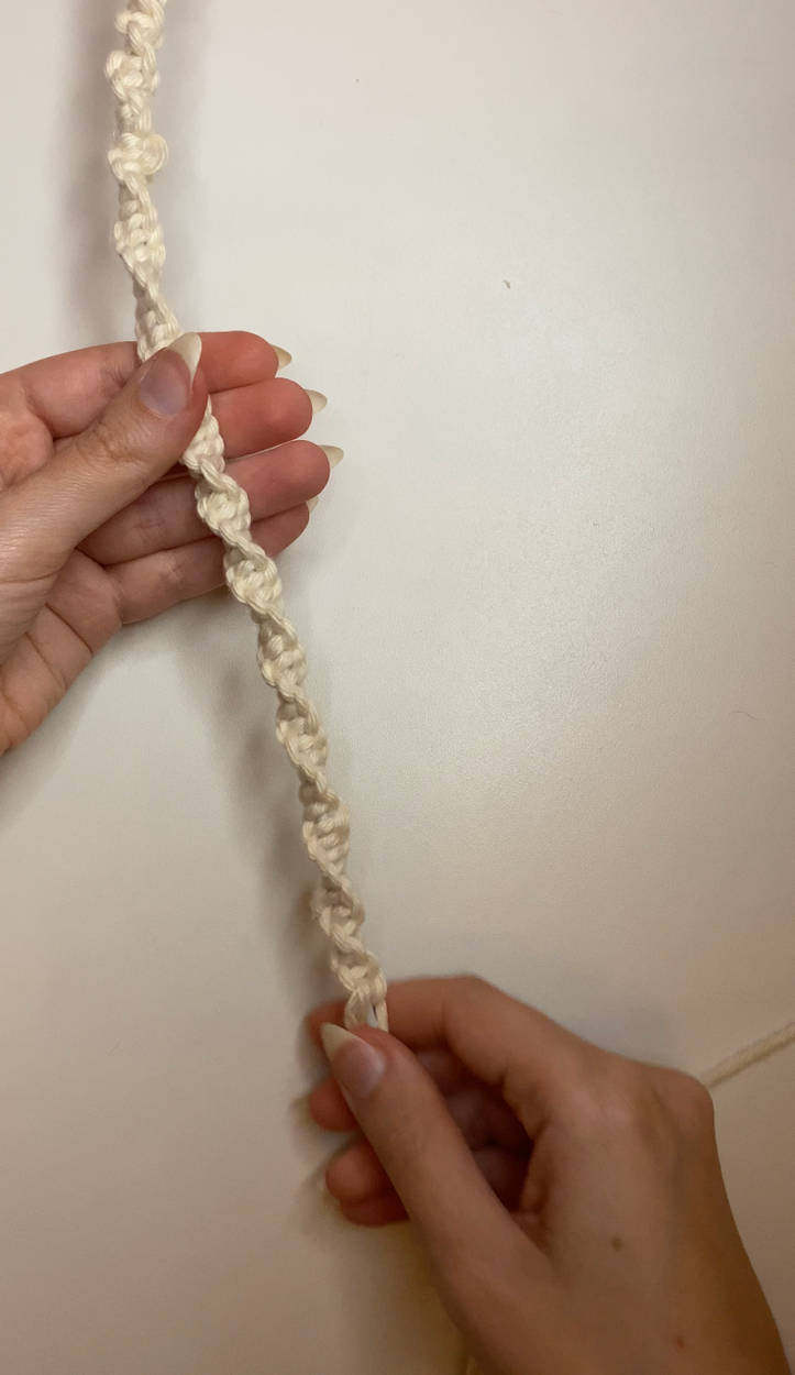 How To Make a Macrame Cord Cover