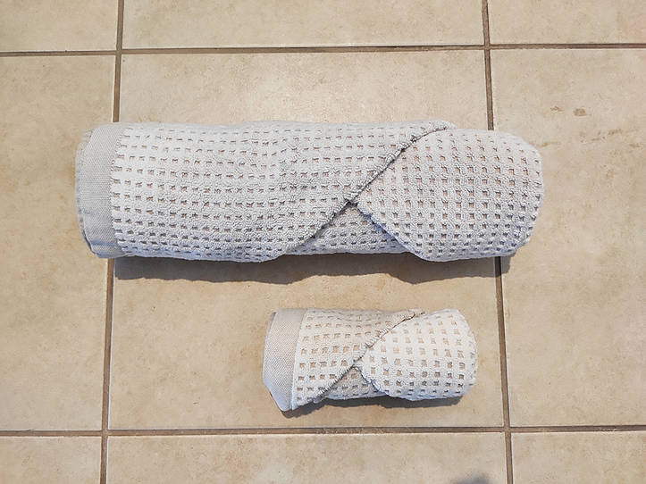 How to Roll Towels Like a Spa 