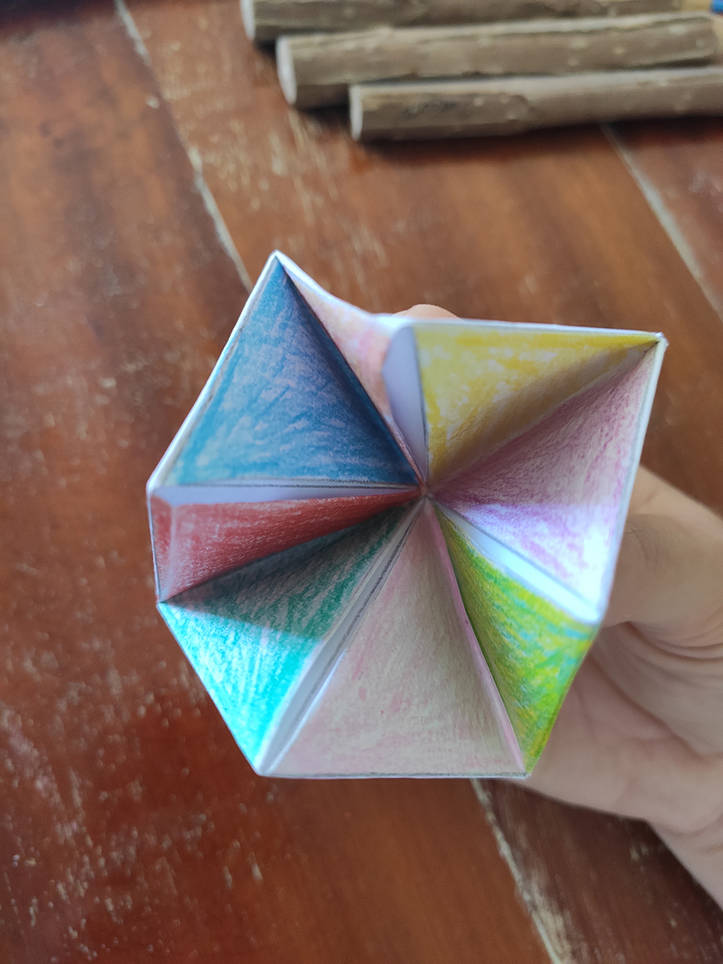 How to Fold an Origami Flexagon : 8 Steps (with Pictures