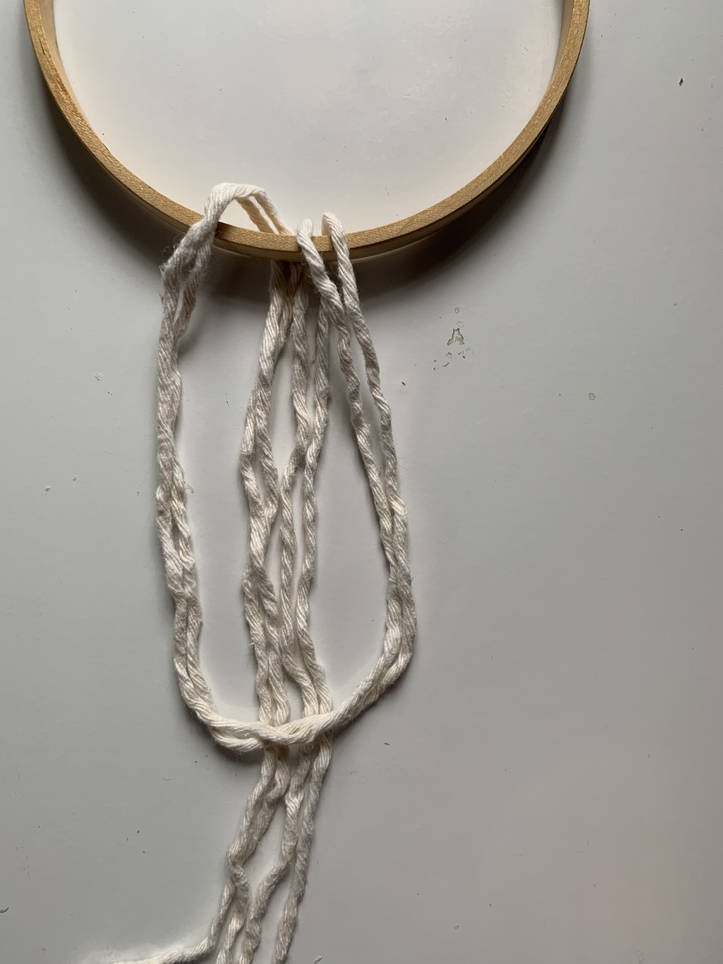 Come Fare un Cordoncino in Macramè, Macrame Tutorial [15 passi]