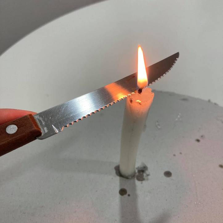 How to make diy hot knife can cut anything.. very easy 
