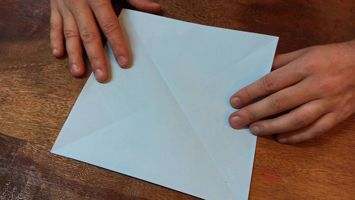 Paper Crane Directions - Como Hacer Una Grulla De Origami PNG Image