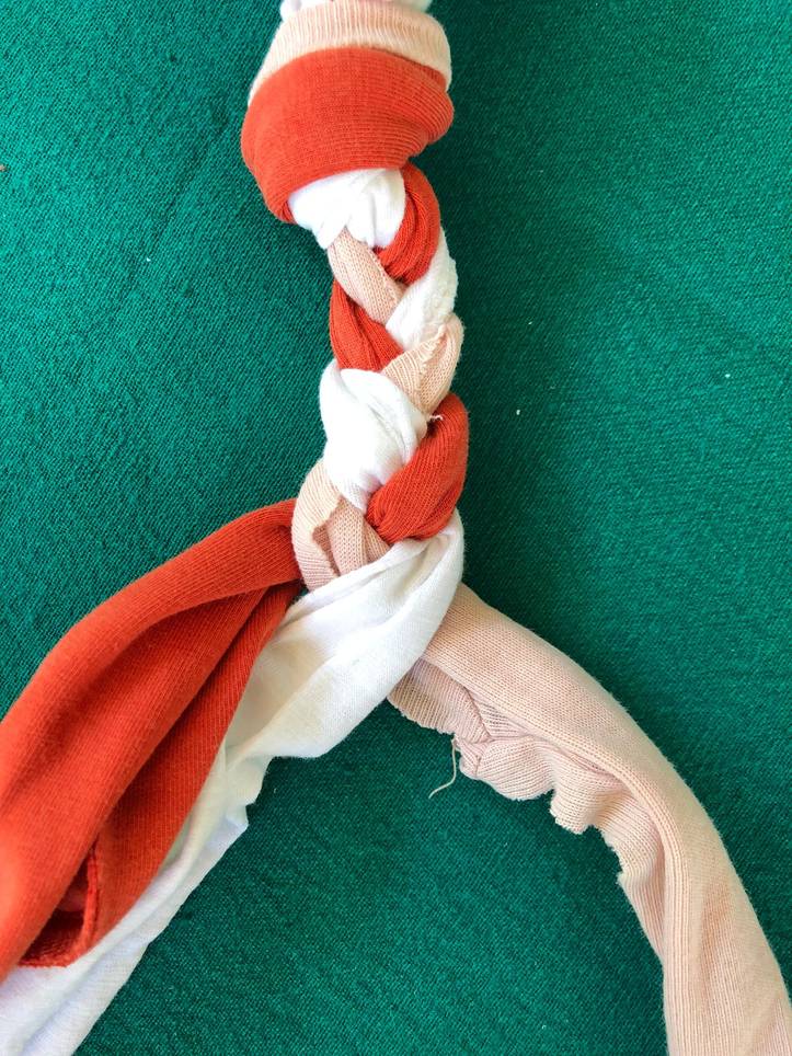 Diy braided clearance dog toy