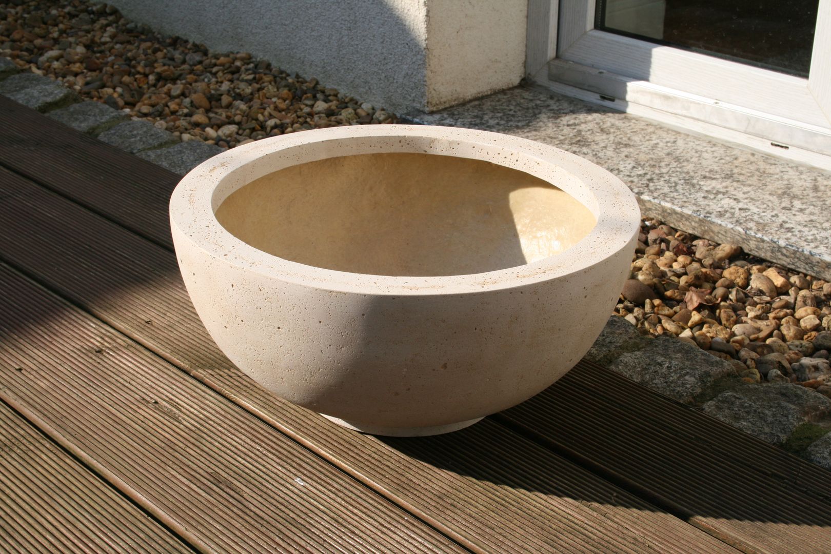 Grote ronde plantenbak voor buiten? Gratis levering