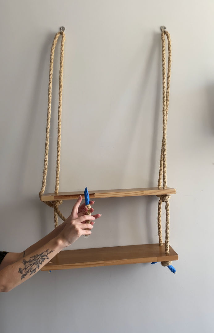 Easy DIY Home Décor: How to Make a Rope Shelf (8-Step Tutorial)