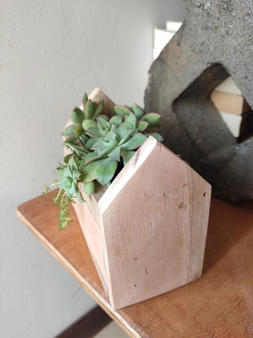 [Step By Step] How To Make A Wooden Planter DIY Succulent Plant Pot