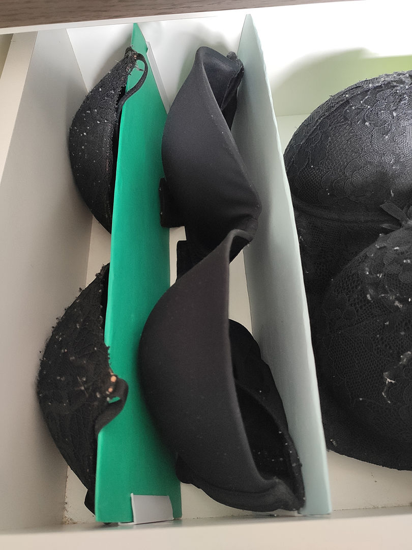 [DIY Bra Storage Ideas] How To Make Drawer Dividers 5 Steps Tutorial