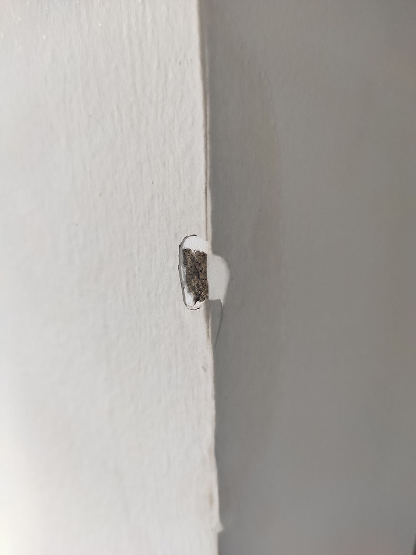 He roto la pared (accidentalmente) ¿Cómo reparar agujero que traspasa la  pared? - Albañilería 