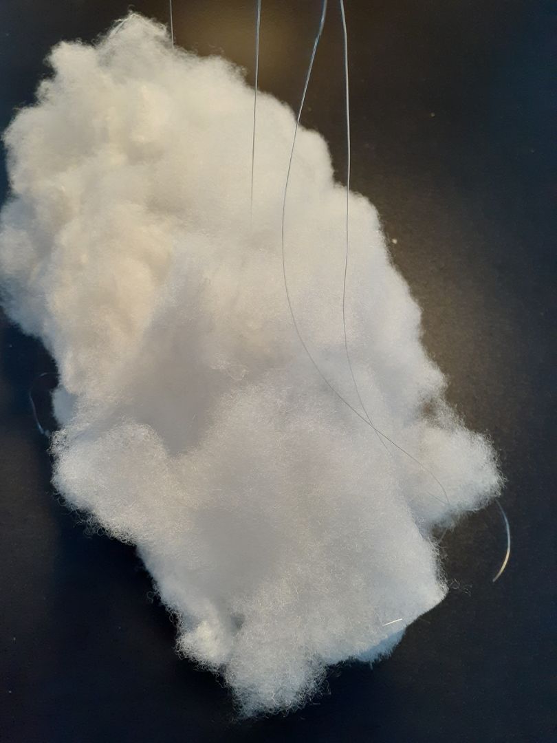 DIY cotton wool clouds. – Look what I made