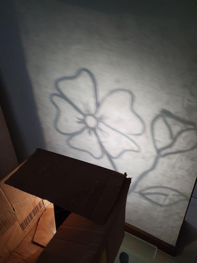 DIY Image Projector Make an Image Projector from a Cardboard Box [9