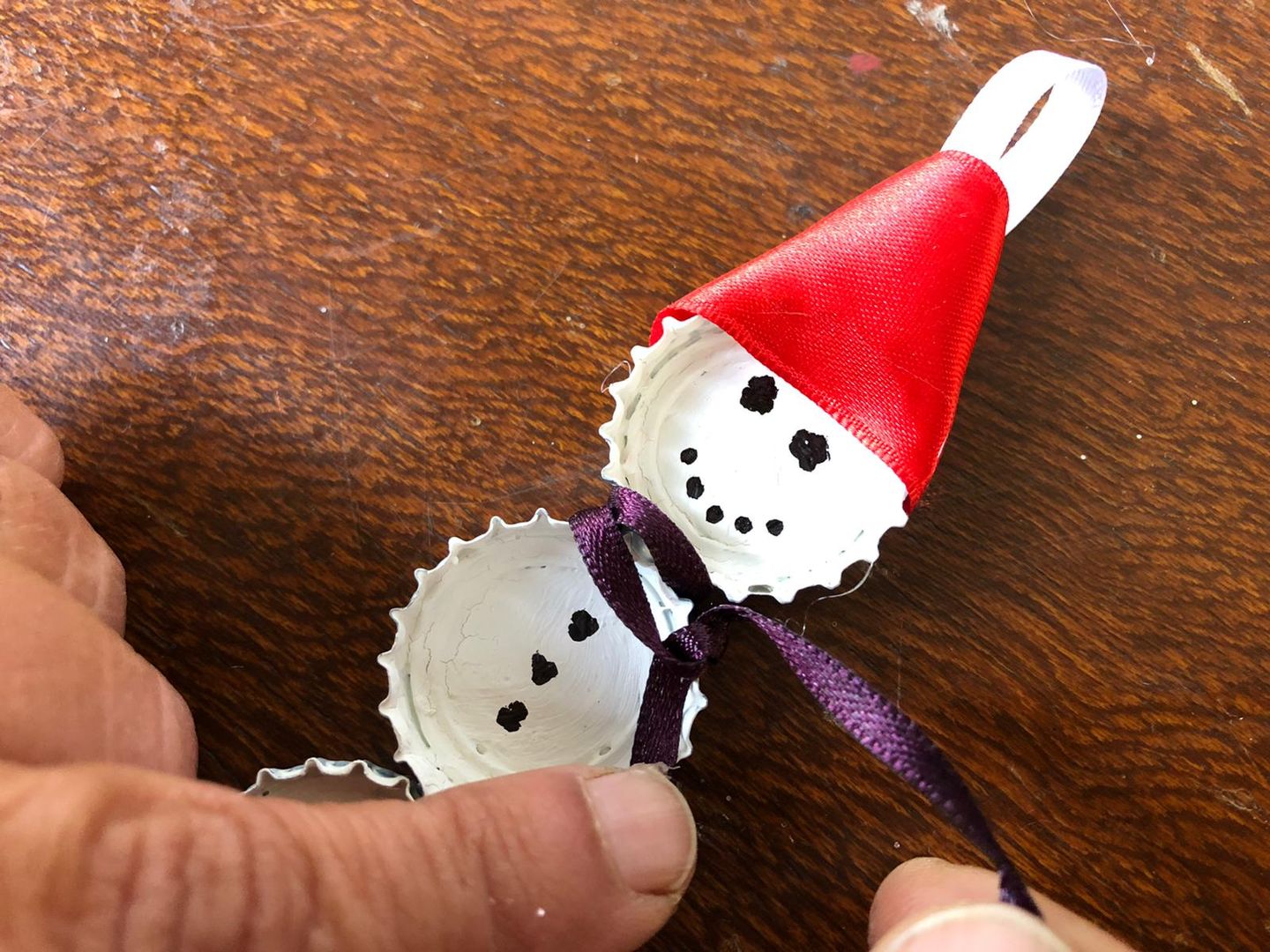 How to Make Bottle Cap Christmas Ornaments