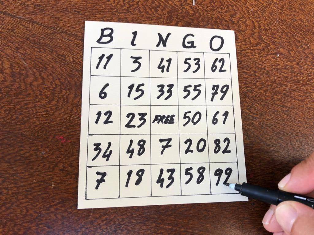 ¿Qué se necesita para hacer un bingo