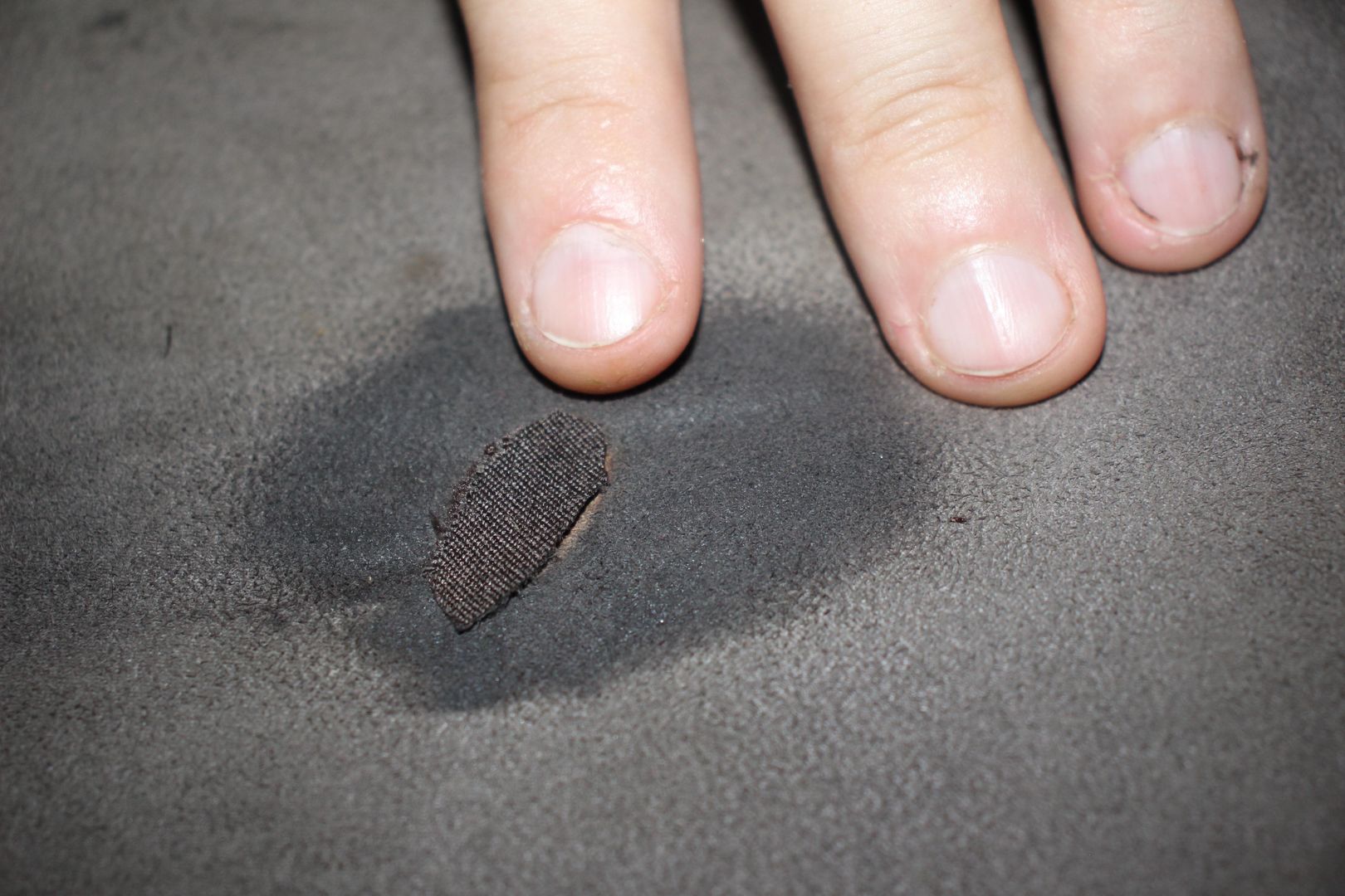 how to fix cigarette burns in couch Here's How to Fix a Burn Hole in a Couch in 9 Steps