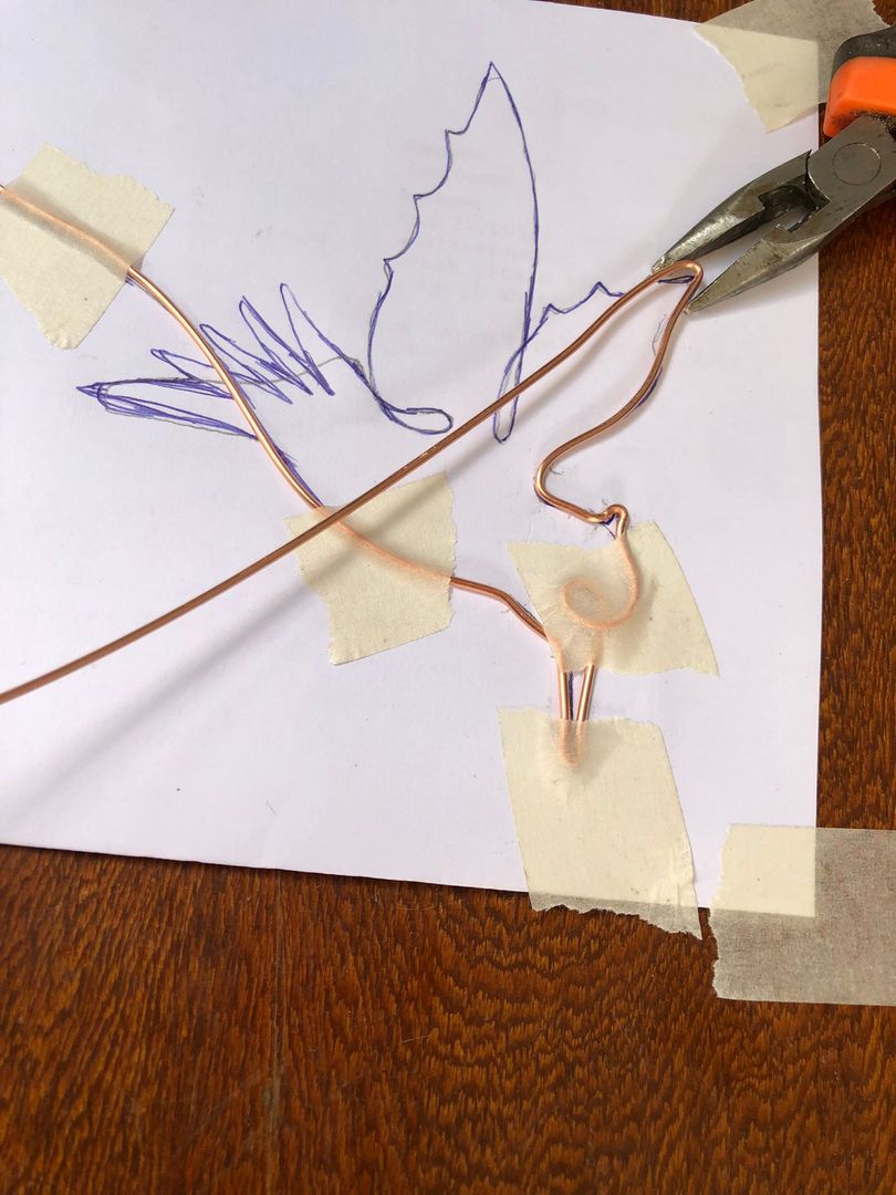 Make your own Wire bird sculpture kit — PAPER&WOOD