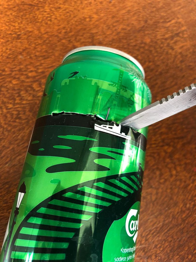 In 22 Schritten einen Aschenbecher (aus einer Dose) basteln