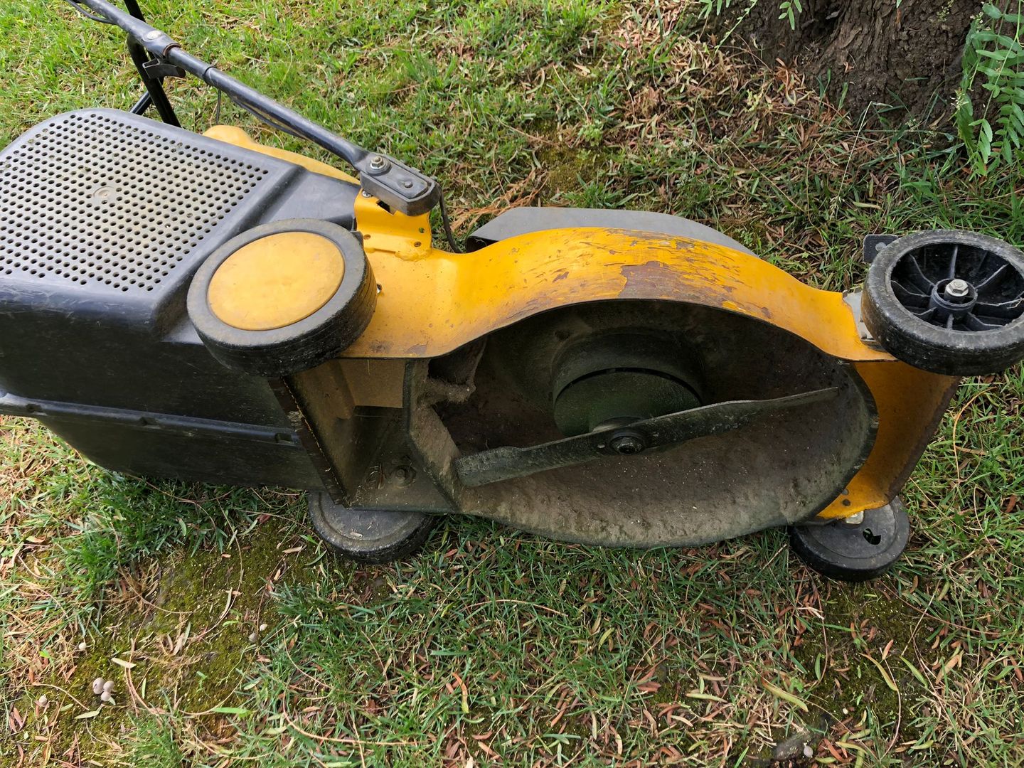 Diy sharpen best sale mower blade