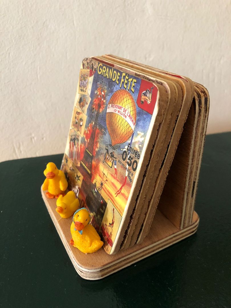 How to Make Coaster Holder from Scrap Wood l Scrap Wood Coaster Holder