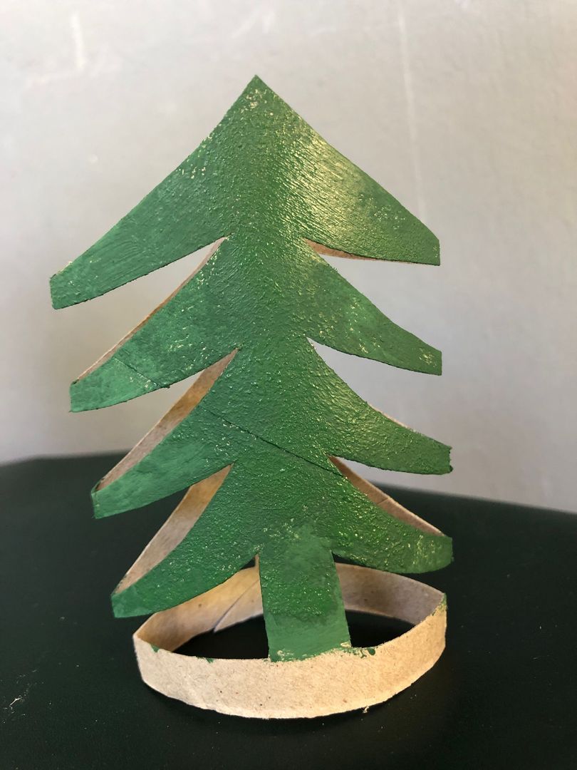Faça uma Pequena Árvore de Natal com Rolos de Papel Higiénico | 17 Passos |  homify