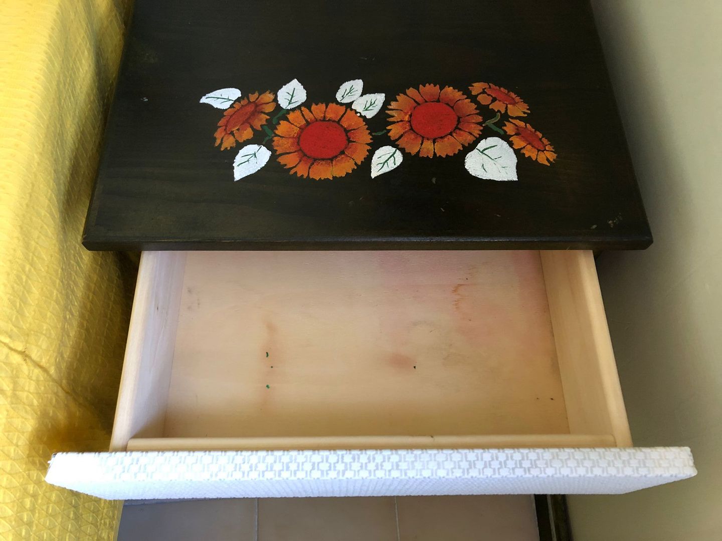 Easy DIY Fabric Lined Drawers