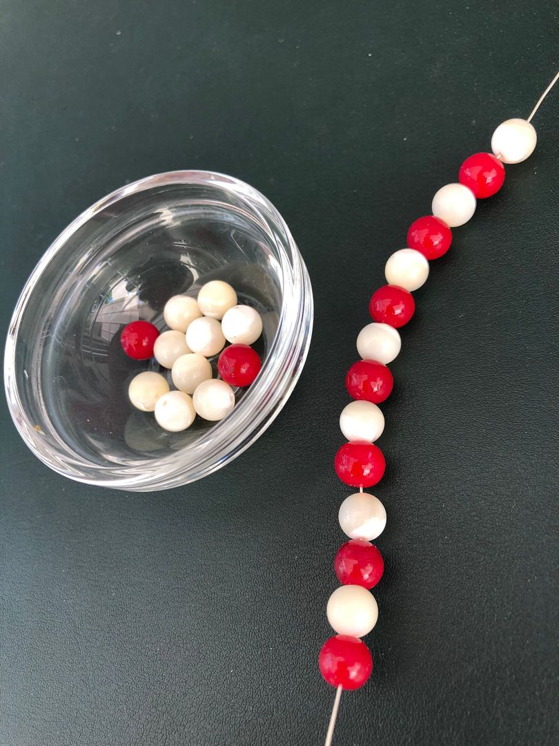 Adım 1: Boncuklarınızı dizmeye başlayın