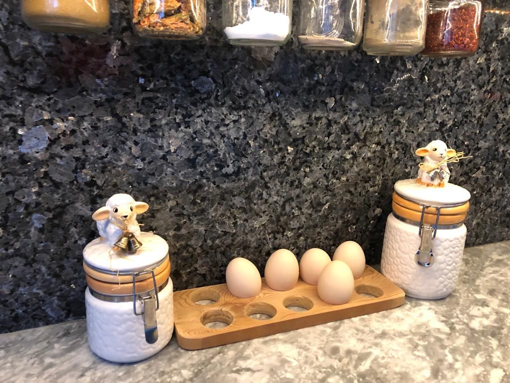 Pazzo Burger Uomo Stars Colazione Dippy Portauovo Board Veloce Cibo