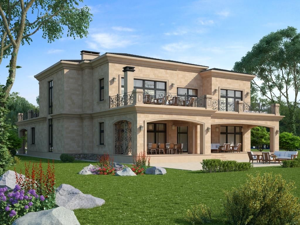 Класическийдом сплоской крышей. Дом бизнес класса. Коттедж в классическом стиле. Домик атлант. Поселок миллениум парк новорижское шоссе.