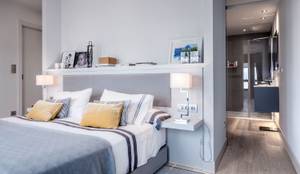 Projekty,  Sypialnia zaprojektowane przez SILVIA REGUERA INTERIORISMO