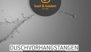 Duschvorhangstange Edelstahl Massiv U Form By Bad Und Baden Homify Duschvorhangstangen Und Duschvorhang Katalog