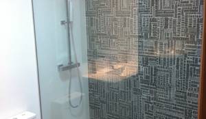 Cuartos de baño con platos de ducha de obra con piedra natural. von ... Cuartos de baño con platos de ducha de obra con piedra natural. von ...