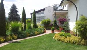 Moderner pflegeleichter Gräsergarten Klosterstadt Hornbach (GER) von ... Moderner pflegeleichter Gräsergarten Klosterstadt Hornbach (GER) von ...