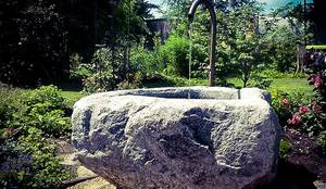 natursteinbrunnen garten, natursteinbrunnen by steiner naturstein | homify, Design ideen