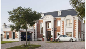 Diseño de casa estilo victoriano por CIBA: Casas unifamiliares de estilo  por CIBA ARQUITECTURA