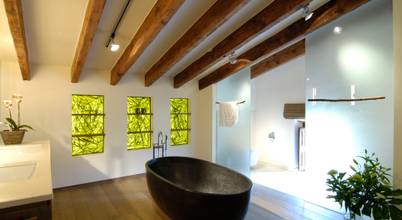 organiCovers Paneele - Badezimmer: mediterrane Badezimmer von Bernhard Preis - Exklusive Lebenswelten