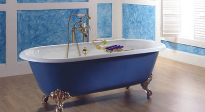 Bleu Provence : Robinet pour lavabo avec pont bas