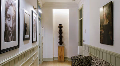 Vivienda zona Justicia, Madrid , nimú equipo de diseño nimú equipo de diseño Klassischer Flur, Diele & Treppenhaus