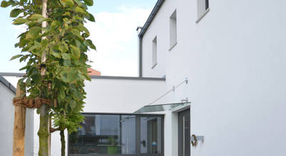 Hauseingang JÖRN KNOP ARCHITEKt+INNENARCHITEKT Moderne Häuser