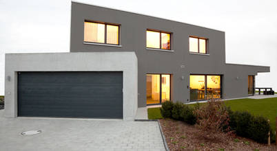 EFH Busswil, skizzenROLLE skizzenROLLE Moderne Garagen & Schuppen