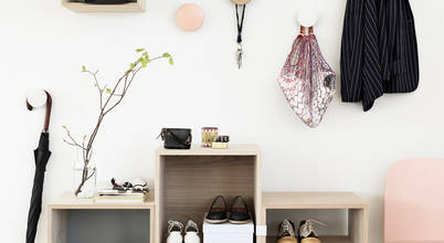 Muuto - Wandhaken "The Dots" Connox Moderner Flur, Diele & Treppenhaus Kleiderständer und Garderoben