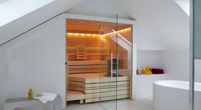 helo Saunakabinen: modernes Spa von helo GmbH