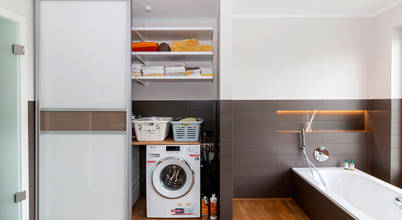 Einbauschrank im Badezimmer: moderne Badezimmer von Elfa Deutschland GmbH