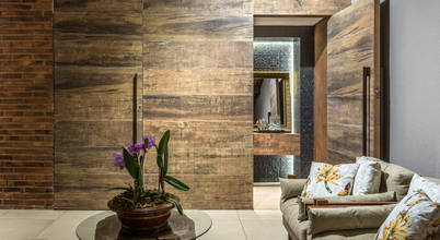 moderne Wohnzimmer von Andréa Buratto Arquitetura & Decoração