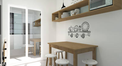 skandinavische Küche von Homestories