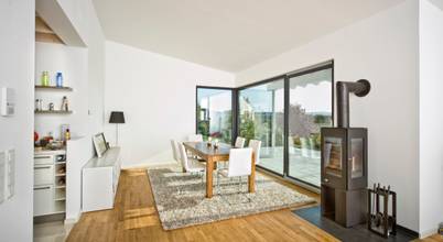 Familienhaus #5, HunoldHaus HunoldHaus Moderne Wohnzimmer
