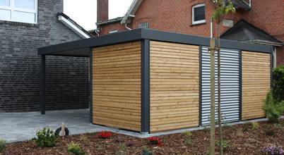 Stahlcarport Gesamtansicht: Carport von Carport-Schmiede GmbH & Co. KG
