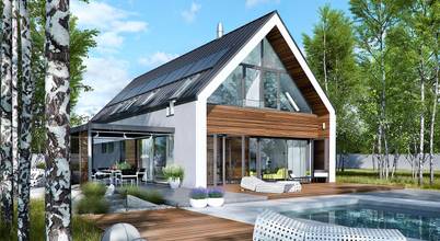  Einfamilienhaus von Pracownia Projektowa ARCHIPELAG
