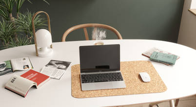 Laptopunterlage Go4cork Moderne Arbeitszimmer Kork