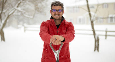 Pflegetipps im Winter von Nordzaun Landhaus Aluminium/Zink