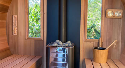 Sauna para Airbnb en Ibiza, CASÁRBOL CASÁRBOL Sauna Massivholz Mehrfarbig