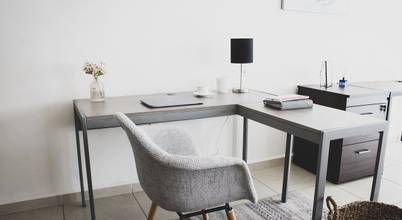 Desk press profile homify Moderne Arbeitszimmer
